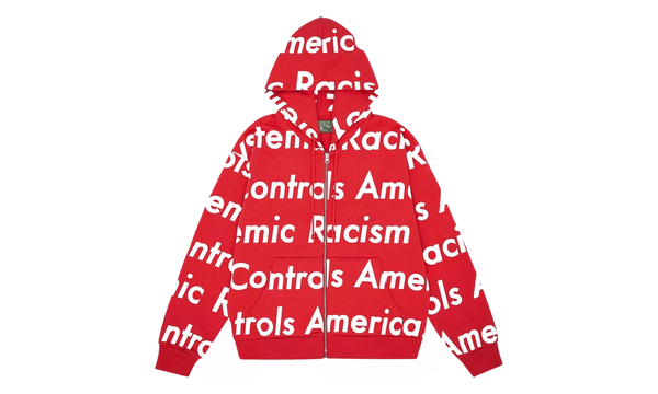 Srca Graphic 1 Zip-up Hoodie "RED"