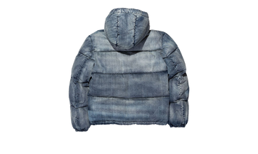 DENIM PUFFER JACKET 