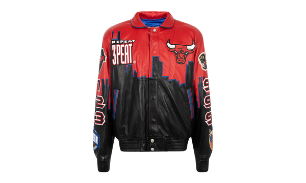 Bulls 3Peat Leather Jacket