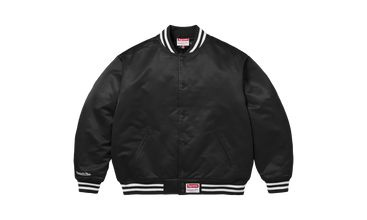 Mitchell & Ness® Satin Varsity Jacket 