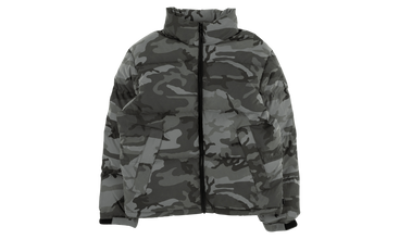 Reflective Camo Down Jacket 