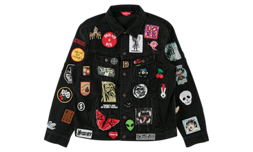 Patches Denim Trucker Jacket 