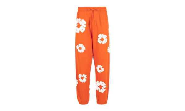 The Cotton Wreath Sweatpants Orange "orange"