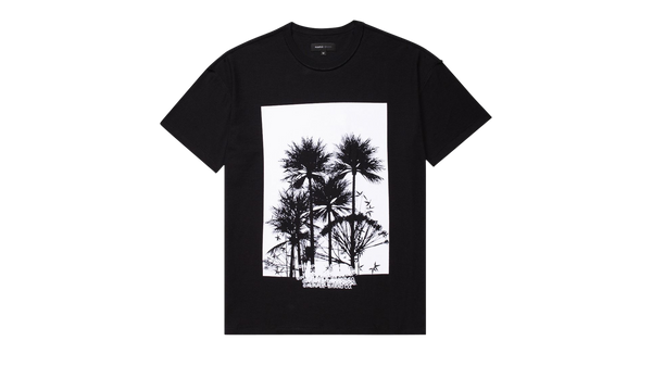 TEXTURED INSIDE OUT TEE "Black"