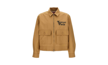 BY VERDY SHORT BLOUSON ZIP JACKET BEIGE 