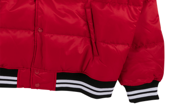 Script Varsity Puffy Jacket