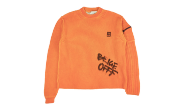 Ribbed Graffiti Sweater 