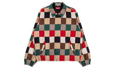 Patchwork Harrington Jacket 