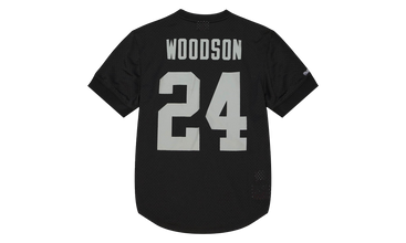 NFL N&N MESH CREWNECK RAIDERS 2002 CHARLES WOODSON 