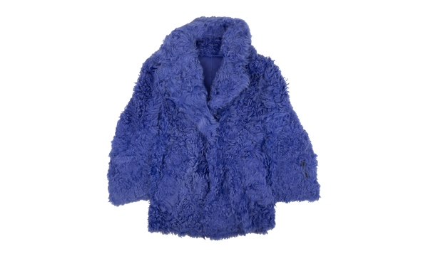 Shearling Fur Coat "Blue"